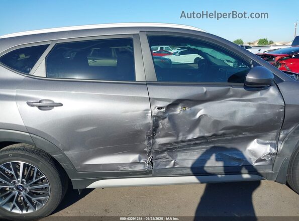 KM8J33AL5MU322472 2021 HYUNDAI TUCSON Gray Vista del cuadro de instrumentos