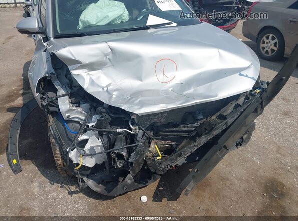 KM8J33AL7MU355120 2021 HYUNDAI TUCSON Silver Widok z przodu