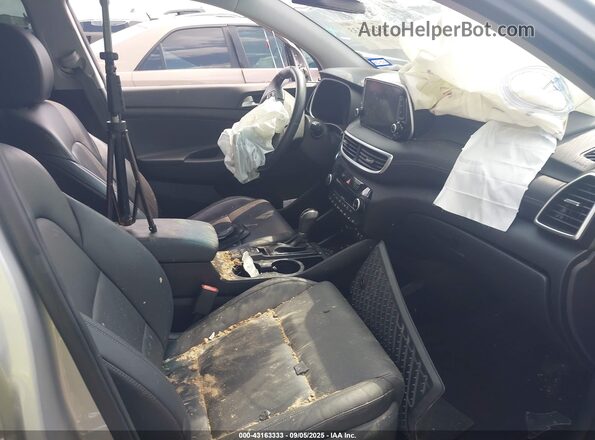 KM8J33AL7MU355120 2021 HYUNDAI TUCSON Silver Widok wnętrza z przodu