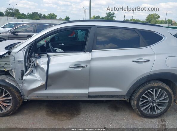KM8J33AL7MU355120 2021 HYUNDAI TUCSON Silver Widok wnętrza z tyłu