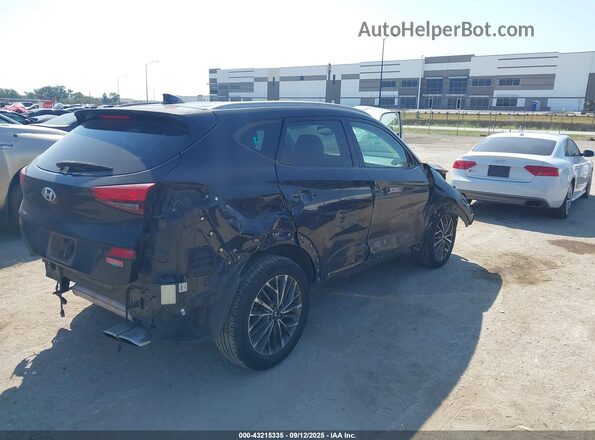 KM8J33AL8LU160089 2020 HYUNDAI TUCSON Черный Задняя правая четверть