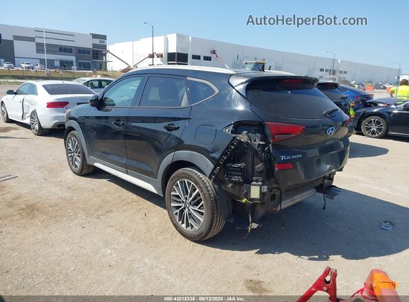 KM8J33AL8LU160089 2020 HYUNDAI TUCSON Черный Задняя левая четверть