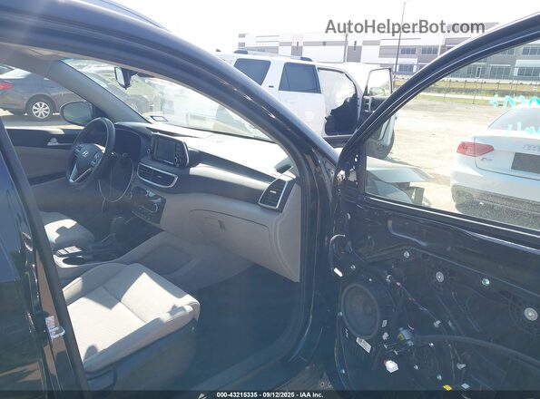 KM8J33AL8LU160089 2020 HYUNDAI TUCSON Черный Вид салона спереди
