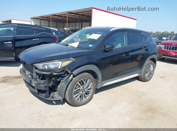 KM8J33AL8LU160089 2020 HYUNDAI TUCSON Черный Передняя левая четверть