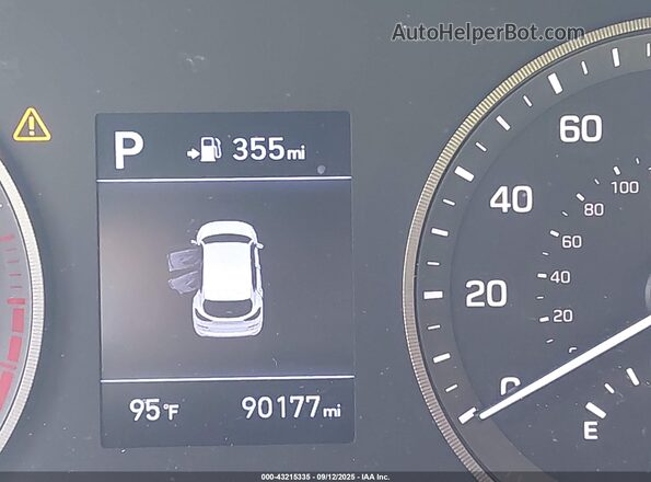 KM8J33AL8LU160089 2020 HYUNDAI TUCSON Черный 