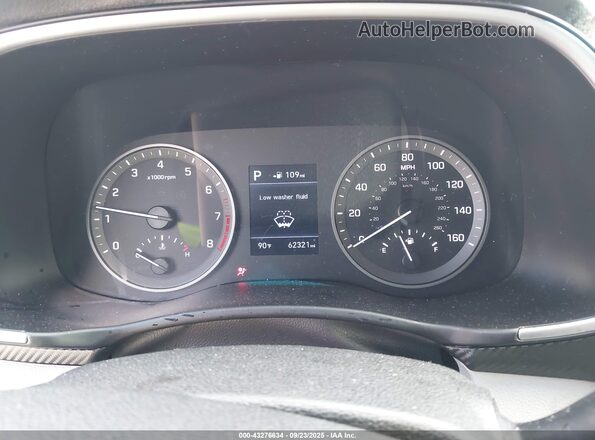 KM8J33AL8LU161257 2020 HYUNDAI TUCSON Black Vista de los asientos traseros