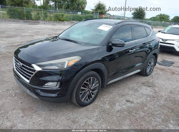 KM8J33ALXLU199573 2020 HYUNDAI TUCSON Black Vista tres cuartos delantera izquierda