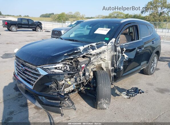 KM8J33ALXMU315596 2021 HYUNDAI TUCSON Black Front left