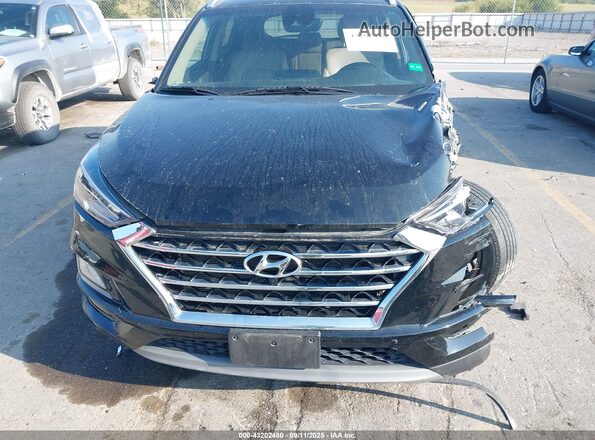 KM8J33ALXMU315596 2021 HYUNDAI TUCSON Black Front view