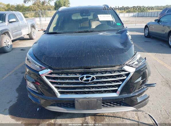 KM8J33ALXMU315596 2021 HYUNDAI TUCSON Black Instrument cluster view