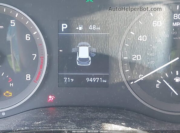 KM8J3CA45KU057252 2019 HYUNDAI TUCSON Gray 