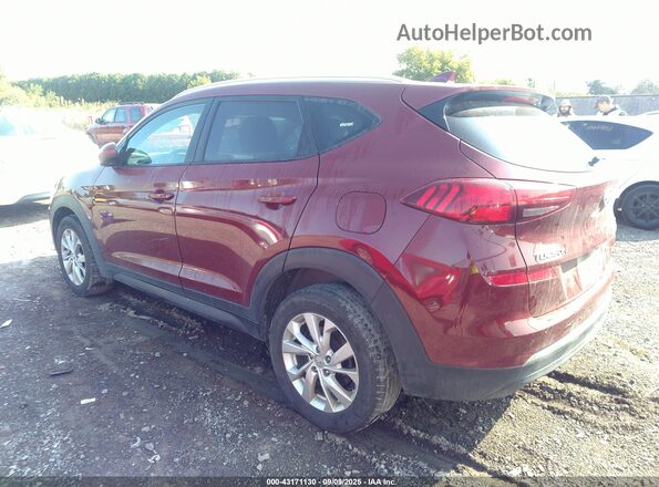 KM8J3CA45LU177179 2020 HYUNDAI TUCSON Red Задня ліва чверть