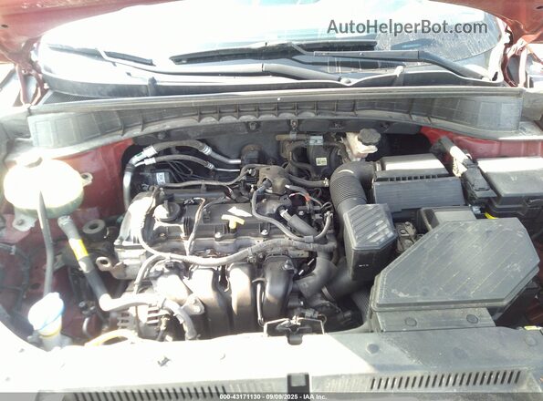 KM8J3CA45LU177179 2020 HYUNDAI TUCSON Red Вид ззаду