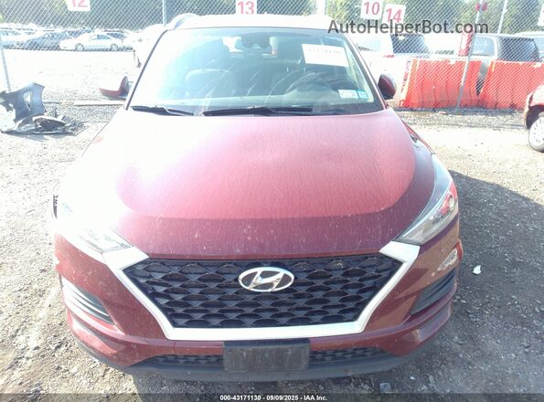KM8J3CA45LU177179 2020 HYUNDAI TUCSON Red Вид щитка приладів