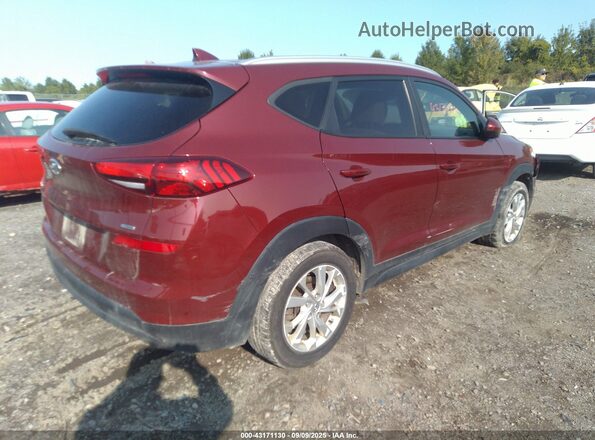 KM8J3CA45LU177179 2020 HYUNDAI TUCSON Red Задня права чверть