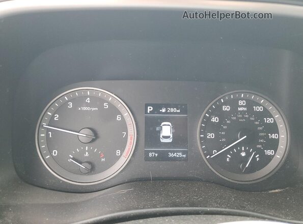 KM8J3CAL0LU216901 2020 HYUNDAI TUCSON Серый Вид щитка приборов