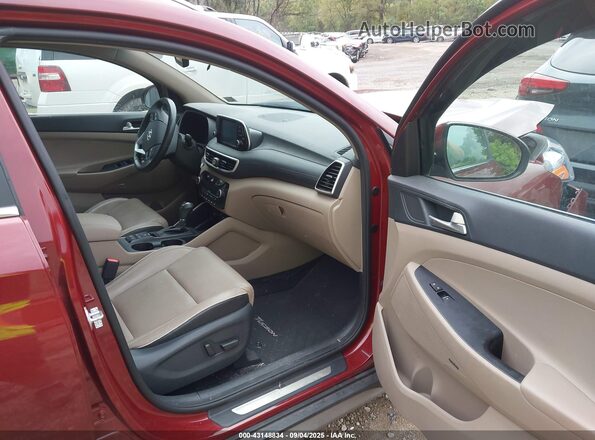 KM8J3CAL0LU268044 2020 HYUNDAI TUCSON Burgundy Vista interior delantera