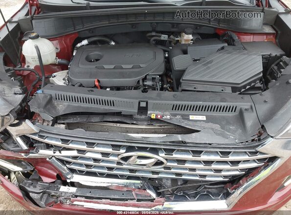 KM8J3CAL0LU268044 2020 HYUNDAI TUCSON Burgundy Vista trasera