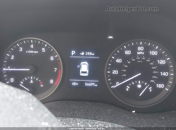 KM8J3CAL0LU268044 2020 HYUNDAI TUCSON Burgundy Vista de los asientos traseros