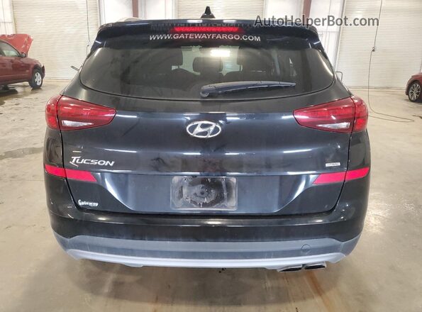 KM8J3CAL1MU284156 2021 HYUNDAI TUCSON Black Հետևի տեսք