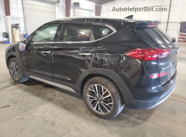 KM8J3CAL1MU284156 2021 HYUNDAI TUCSON Black Հետևի ձախ