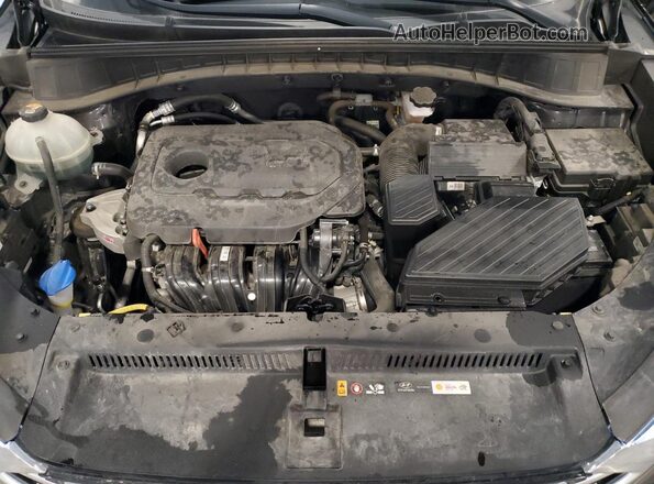 KM8J3CAL1MU284156 2021 HYUNDAI TUCSON Black Շարժիչի բաժամունքի տեսք
