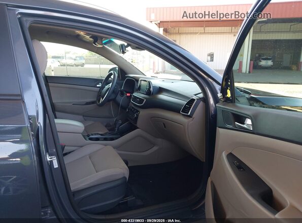 KM8J3CAL3MU293585 2021 HYUNDAI TUCSON Gray Widok wnętrza z przodu