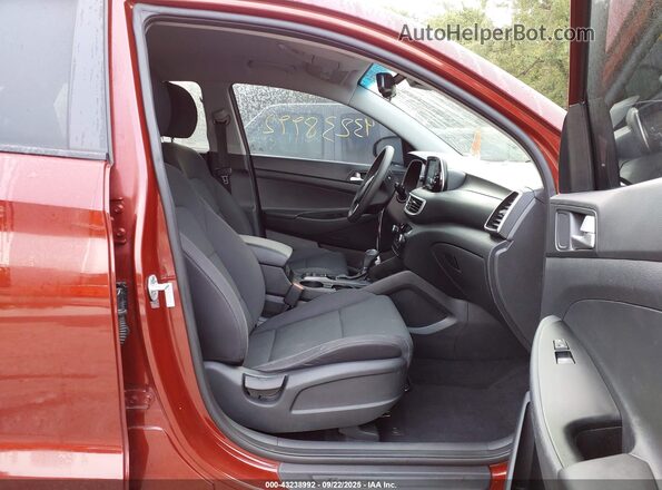 KM8J3CAL4KU917309 2019 HYUNDAI TUCSON Red Вид салону спереду
