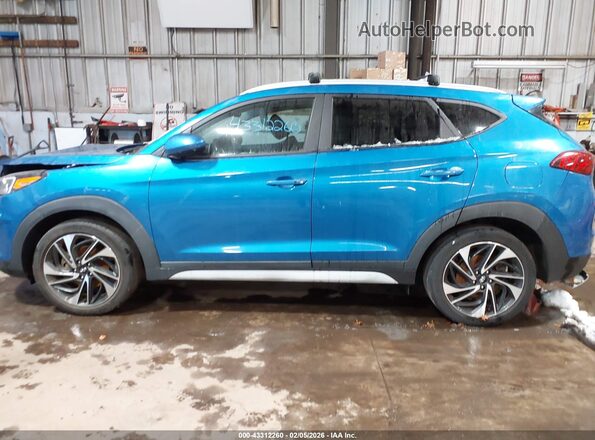 KM8J3CAL4LU206064 2020 HYUNDAI TUCSON Blue Սալոնի 360 աստիճան տեսք
