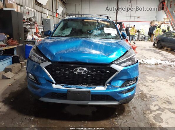 KM8J3CAL4LU206064 2020 HYUNDAI TUCSON Blue Սարքավորումների վահանակի տեսք