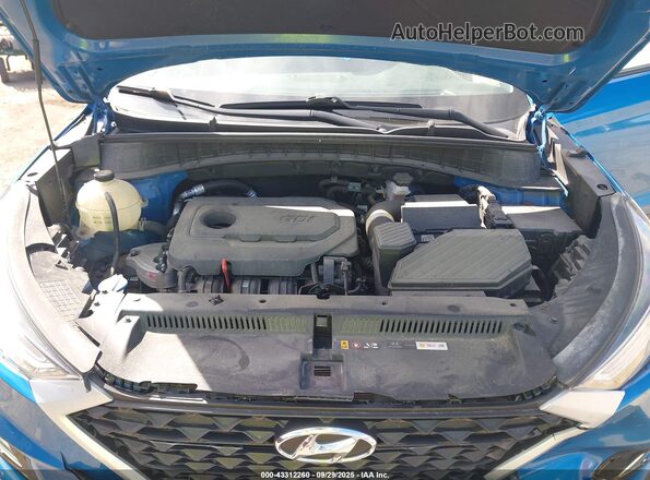 KM8J3CAL4LU206064 2020 HYUNDAI TUCSON Blue Հետևի տեսք