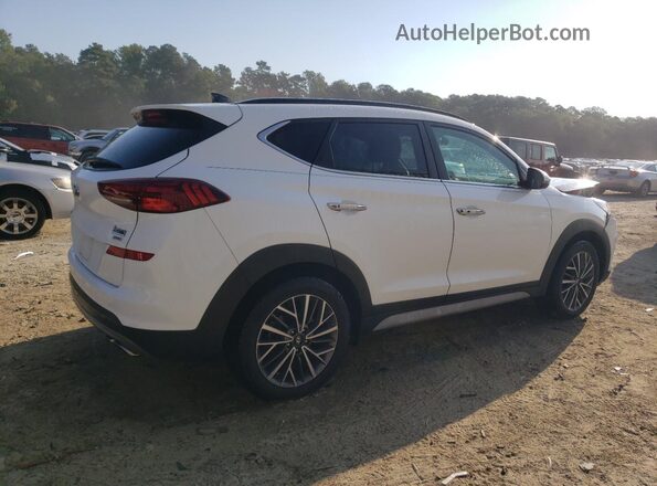 KM8J3CAL4MU300284 2021 HYUNDAI TUCSON White Trasero derecho