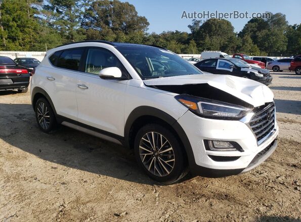 KM8J3CAL4MU300284 2021 HYUNDAI TUCSON White Delantero derecho