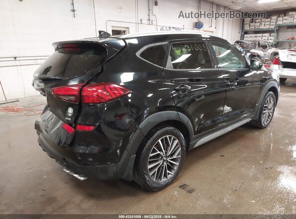 KM8J3CAL7KU900942 2019 HYUNDAI TUCSON Black Задня права чверть