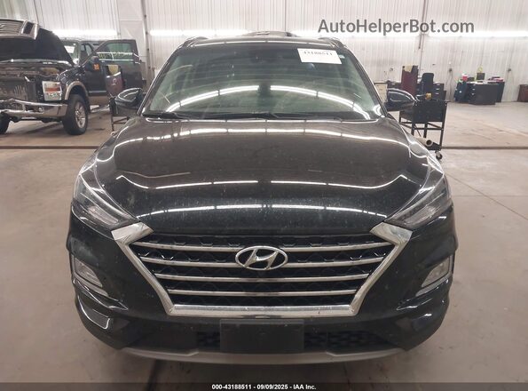 KM8J3CALXMU323410 2021 HYUNDAI TUCSON Black Սալոնի հետևի տեսք
