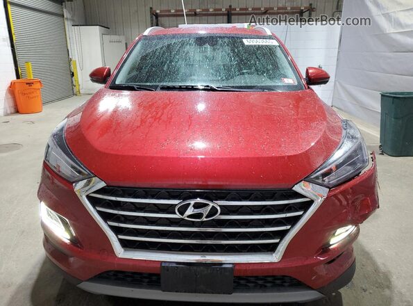 KM8J3CALXMU384112 2021 HYUNDAI TUCSON Red წინა ხედი