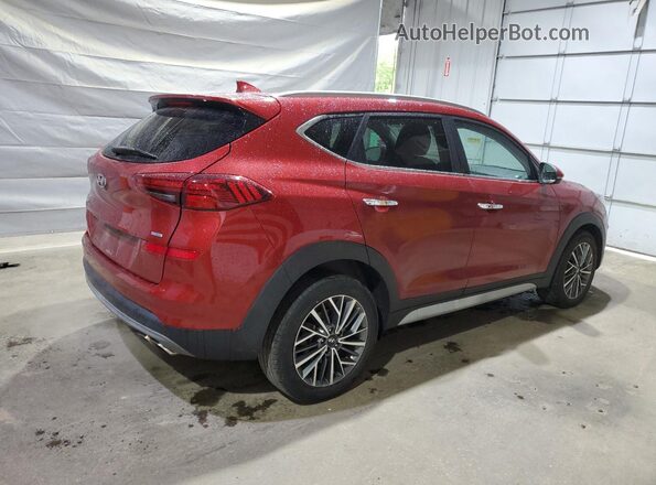 KM8J3CALXMU384112 2021 HYUNDAI TUCSON Red უკანა მარჯვენა