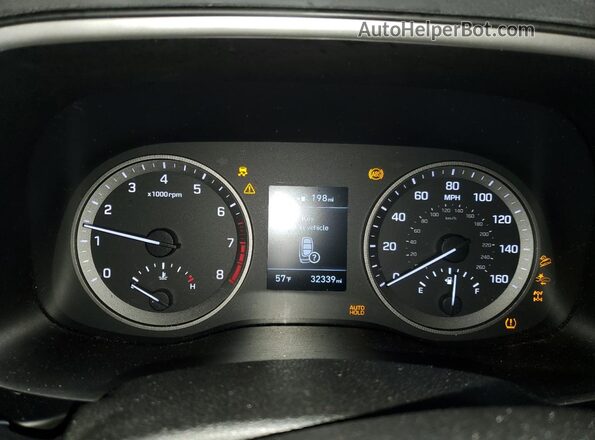 KM8J3CALXMU384112 2021 HYUNDAI TUCSON Red ხელსაწყოთა პანელის ხედი