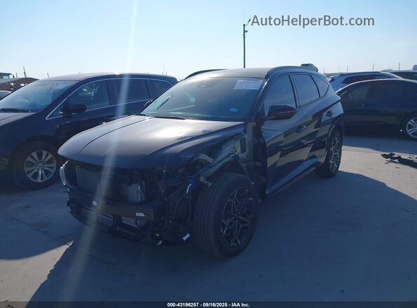 KM8JFCD12RU180882 2024 HYUNDAI TUCSON HYBRID Black Przód lewy