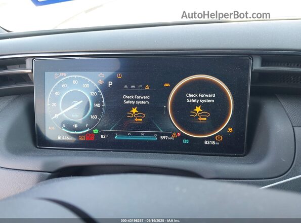 KM8JFCD12RU180882 2024 HYUNDAI TUCSON HYBRID Black Widok tylnych siedzeń