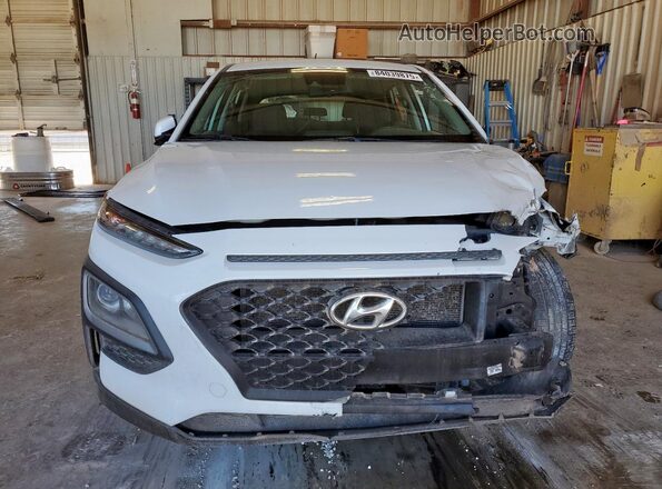 KM8K12AA0LU583879 2020 HYUNDAI KONA White უკანა ხედი
