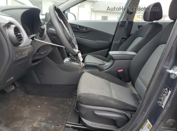 KM8K12AA0MU604666 2021 HYUNDAI KONA Charcoal Սալոնի դիմացի տեսք