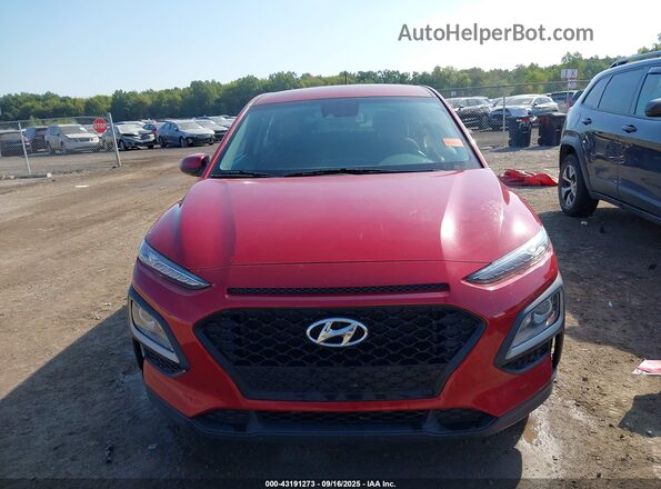KM8K12AA4MU657774 2021 HYUNDAI KONA Red Սալոնի հետևի տեսք