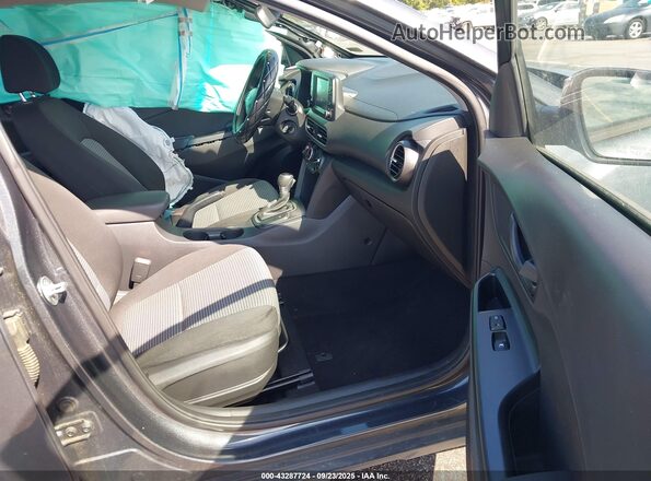 KM8K12AA7LU474576 2020 HYUNDAI KONA Серый Вид салона спереди