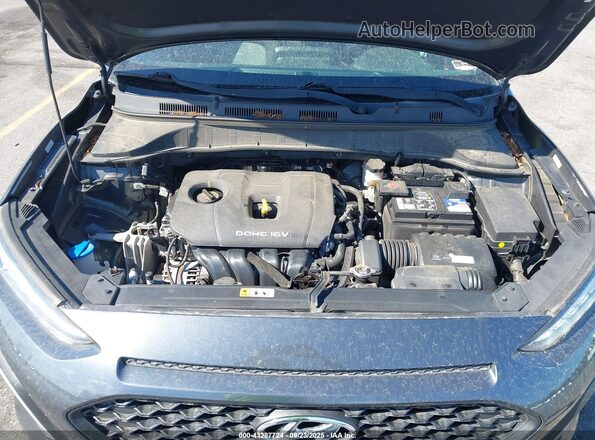 KM8K12AA7LU474576 2020 HYUNDAI KONA Серый Вид сзади