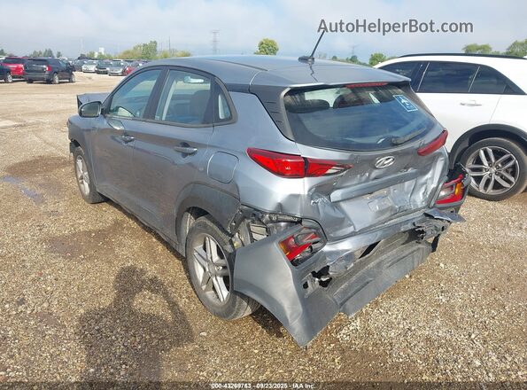 KM8K12AAXMU640008 2021 HYUNDAI KONA Gray Հետևի ձախ