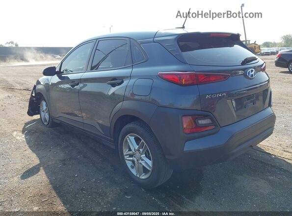KM8K12AAXMU742263 2021 HYUNDAI KONA Gray Tył lewy
