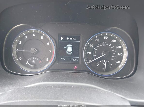KM8K1CAA5LU575024 2020 HYUNDAI KONA White Widok tylnych siedzeń