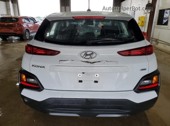 KM8K1CAA6LU407988 2020 HYUNDAI KONA White Вид ззаду