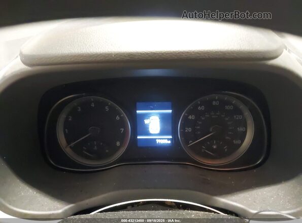 KM8K1CAA8LU418720 2020 HYUNDAI KONA Blue უკანა სავარძლების ხედი